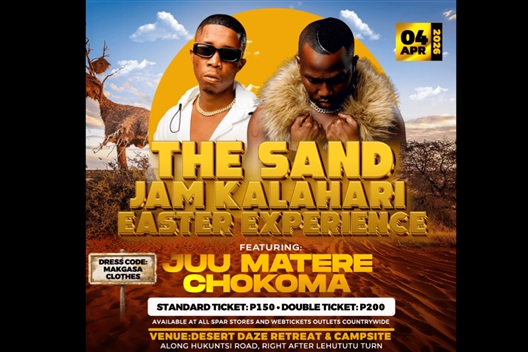 THE SAND JAM KALAHARI EASTER